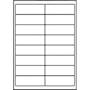Etiket afmetingen 99,1 x 33,9 mm